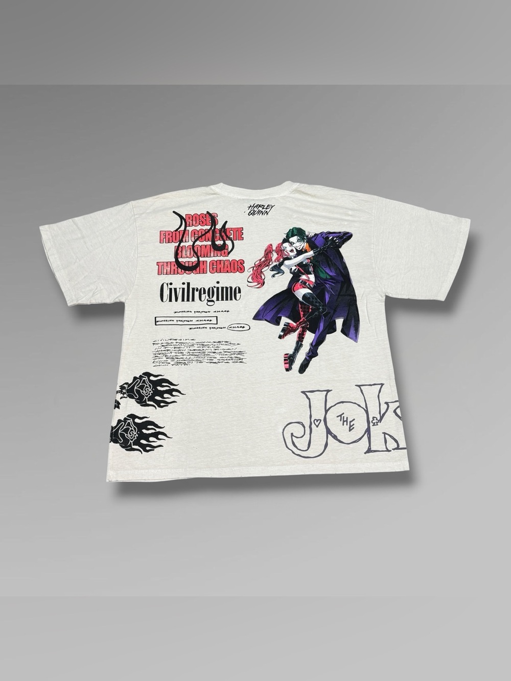 Civil Regime x Batman Harley Quinn & Joker Tee